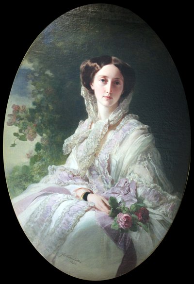 Kronprinzessin Olga von Württemberg (1822 - 1892) - Franz Xaver Winterhalter